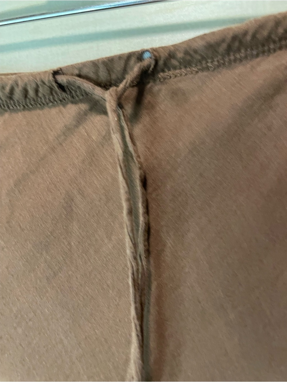 VTG Hollister 100% Cotton Brown Tiered Maxi Skirt - Picture 8 of 8